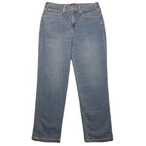 J Crew Womens 27 (Fits 30x27) Jeans Relaxed Boyfriend Soft High Rise Blue Denim